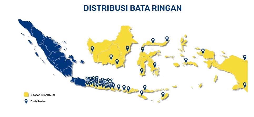 Distribusi Bata Ringan Blesscon